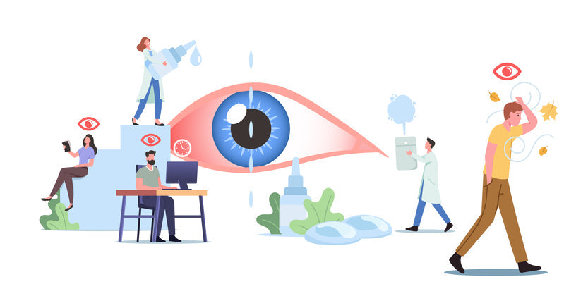 dry eye  at work