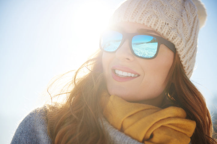 woman wearing sunglasses