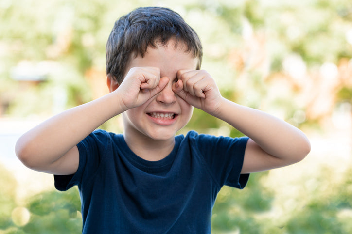 dry eyes kids