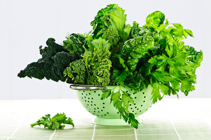 leafy vegetables