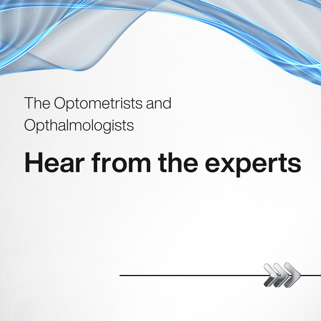 optometrists and ophthalmologists share expert opinions on Wizard Research electric heated dry eye mask with blue wave design and arrow graphic